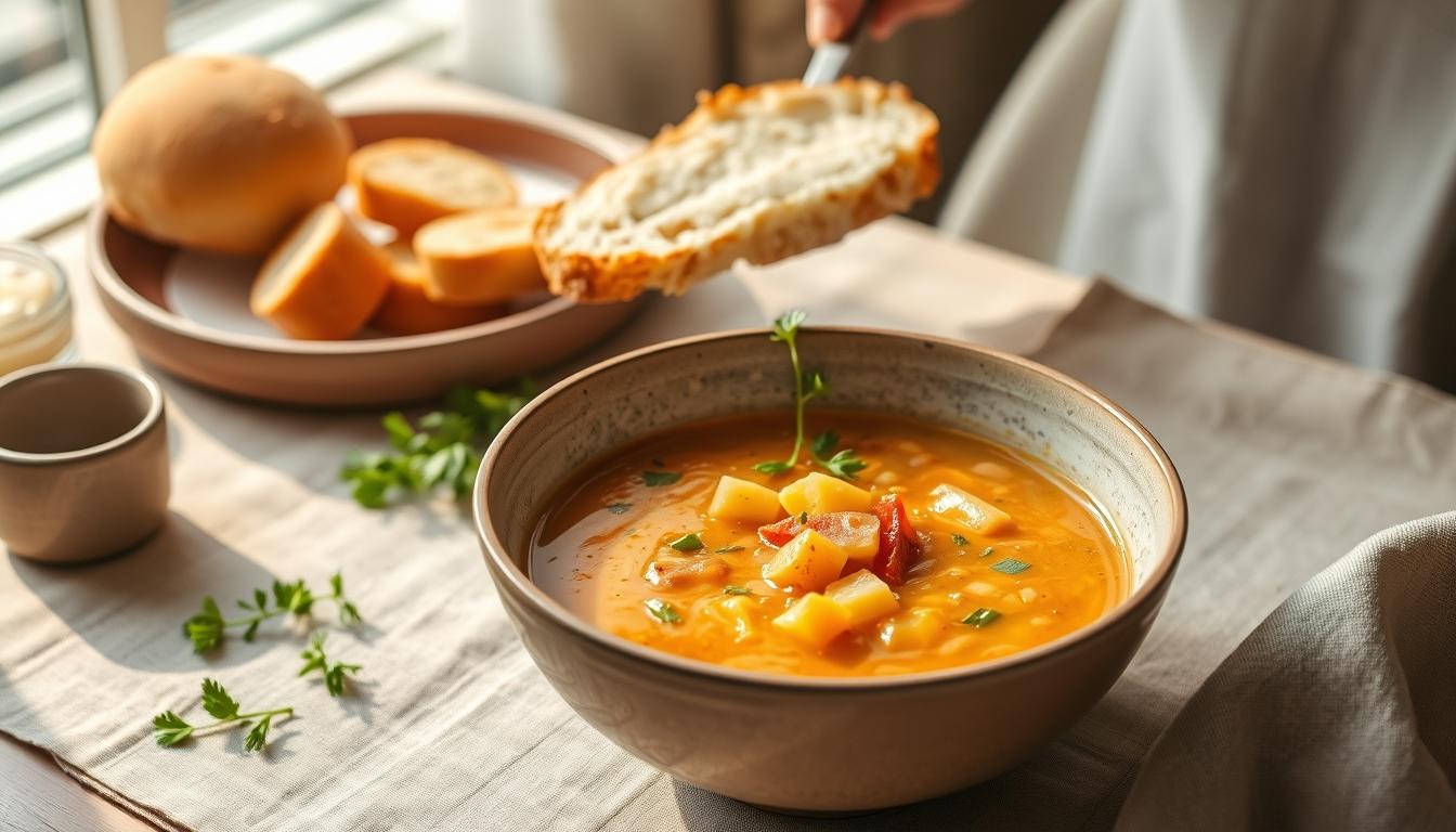 Healthy home cooking bowl